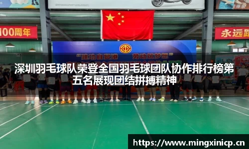 深圳羽毛球队荣登全国羽毛球团队协作排行榜第五名展现团结拼搏精神