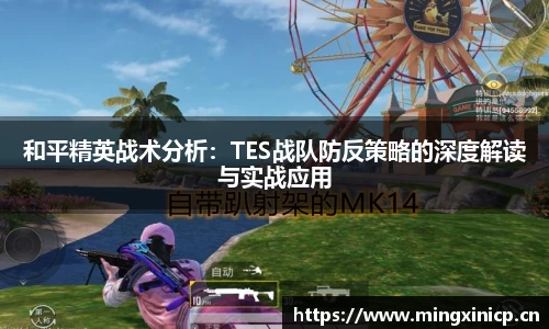 和平精英战术分析：TES战队防反策略的深度解读与实战应用